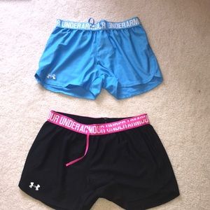 Under Armour athletic running shorts